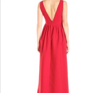Jill Stuart Plunge V-Neck Gown